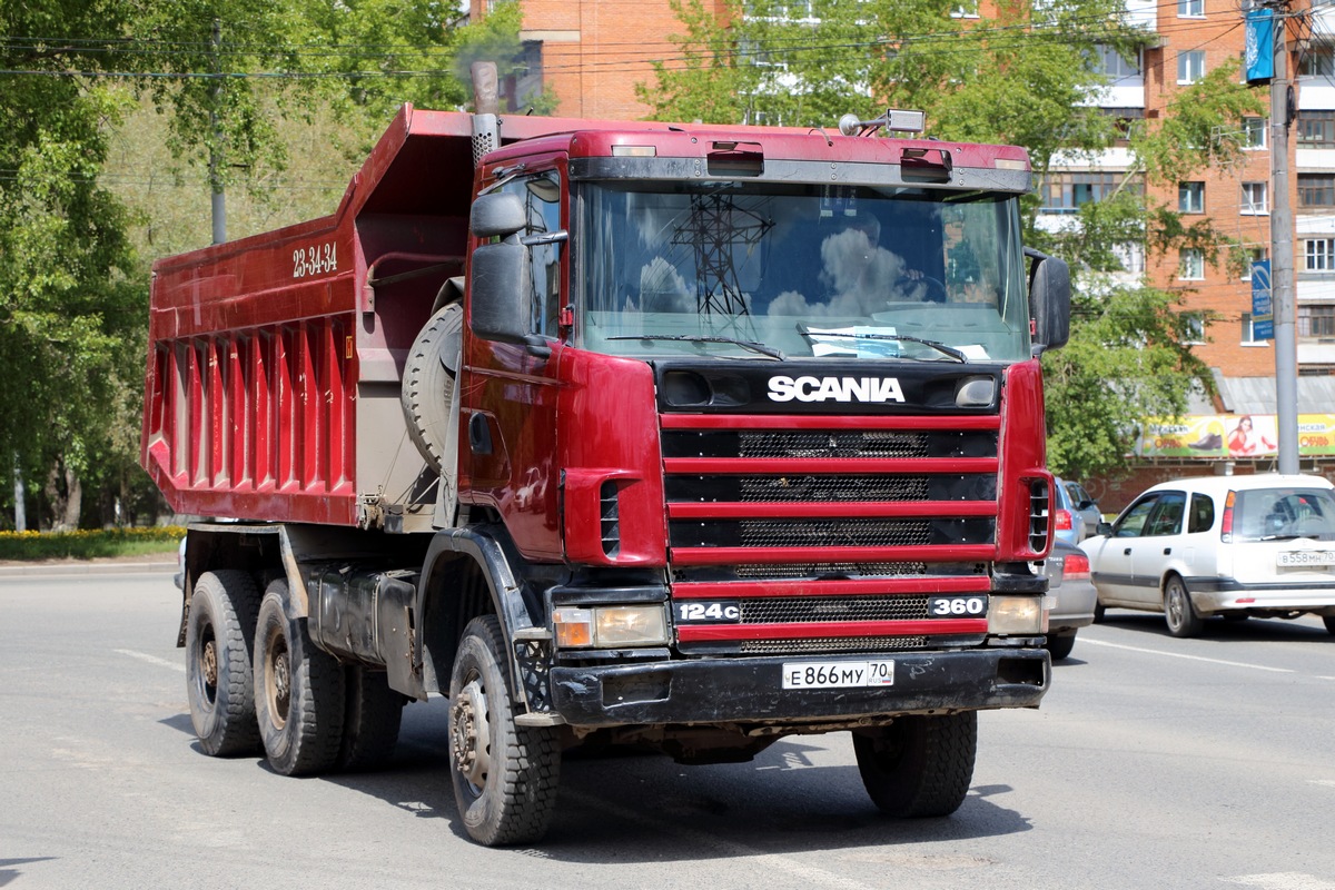 Томская область, № Е 866 МУ 70 — Scania ('1996) R124C