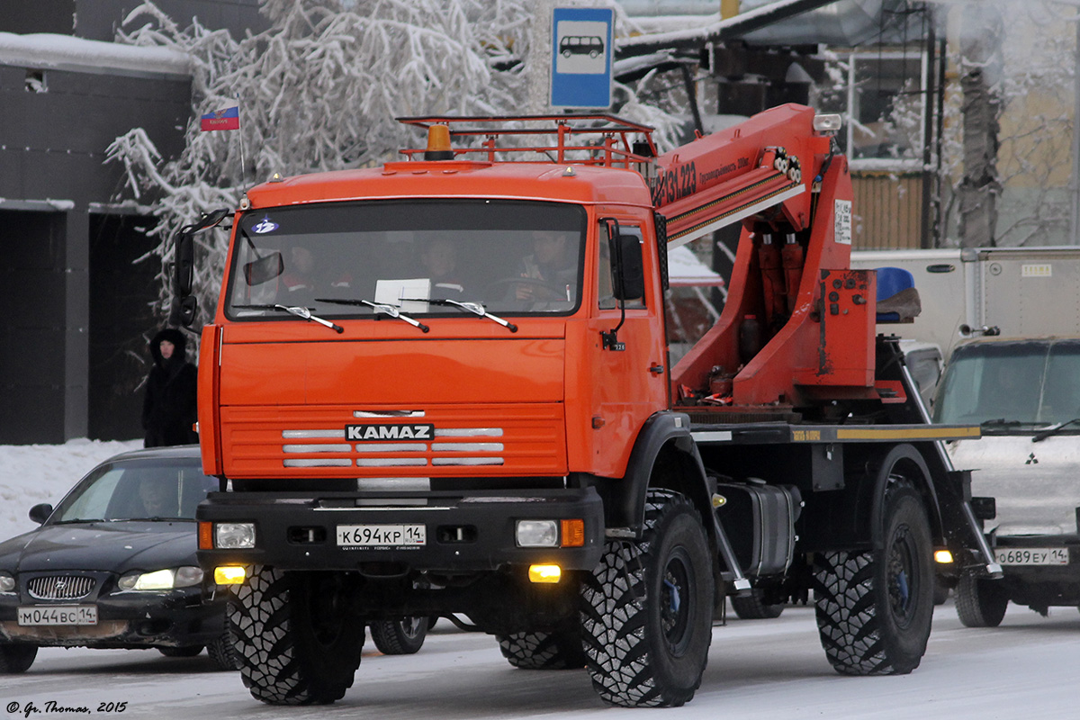 Саха (Якутия), № К 694 КР 14 — КамАЗ-4326-15 [43260R]