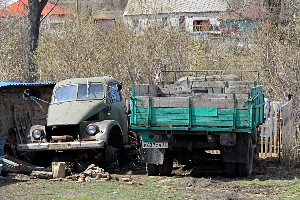 Алтайский край, № К 637 ОВ 22 — ГАЗ-51А