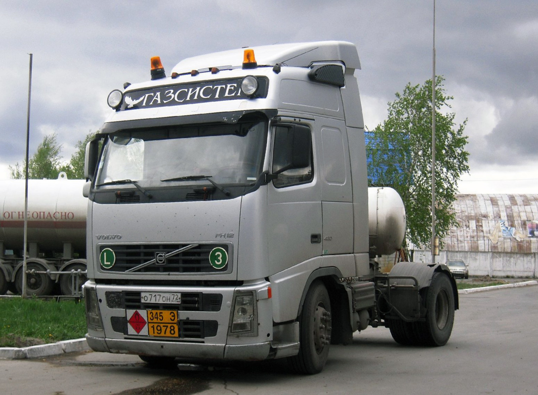 Тюменская область, № О 717 ОН 72 — Volvo ('2002) FH12.420