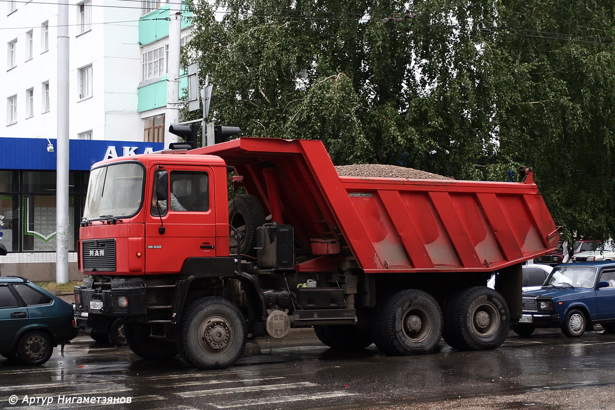 Башкортостан, № У 880 РС 02 — MAN F2000 36.xxx (общая)