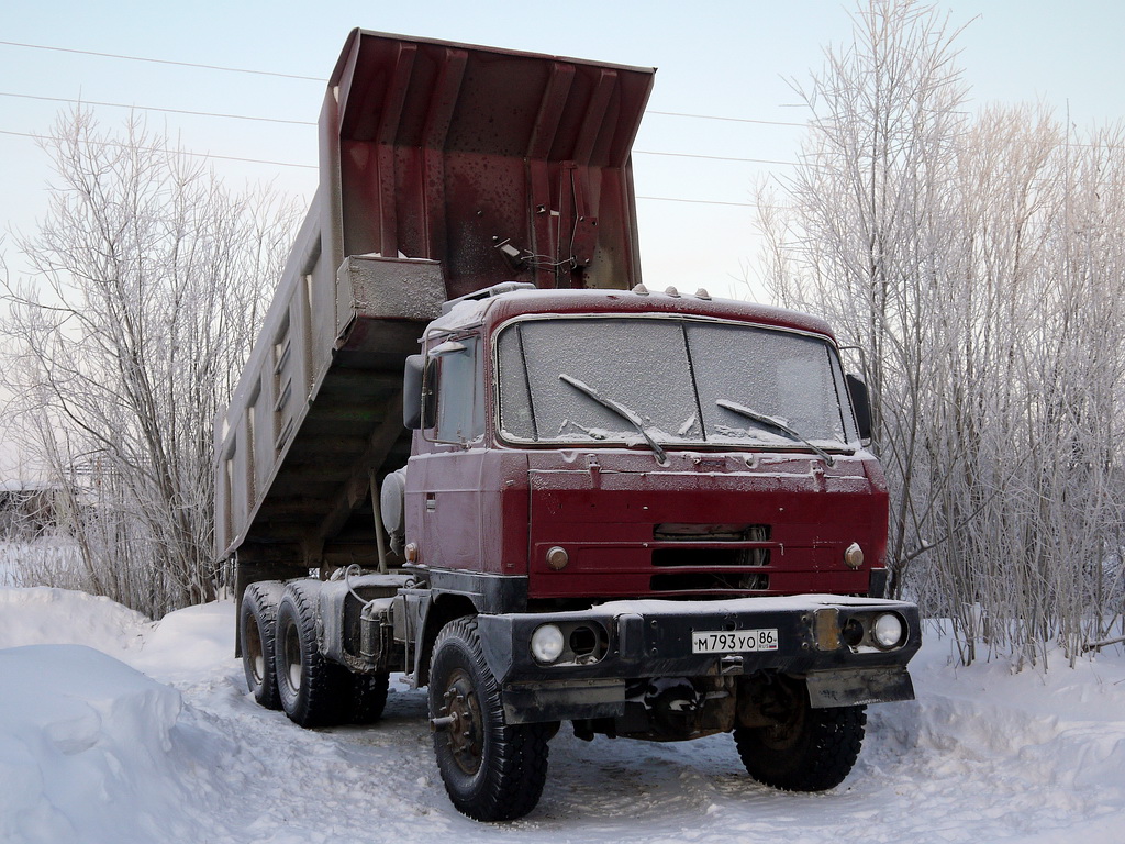 Ханты-Мансийский автоном.округ, № М 793 УО 86 — Tatra 815-2 S1 A