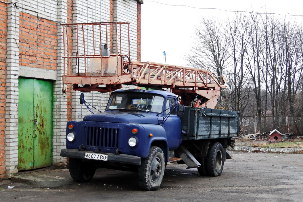 Львовская область, № 6807 ЛВО — ГАЗ-53-12