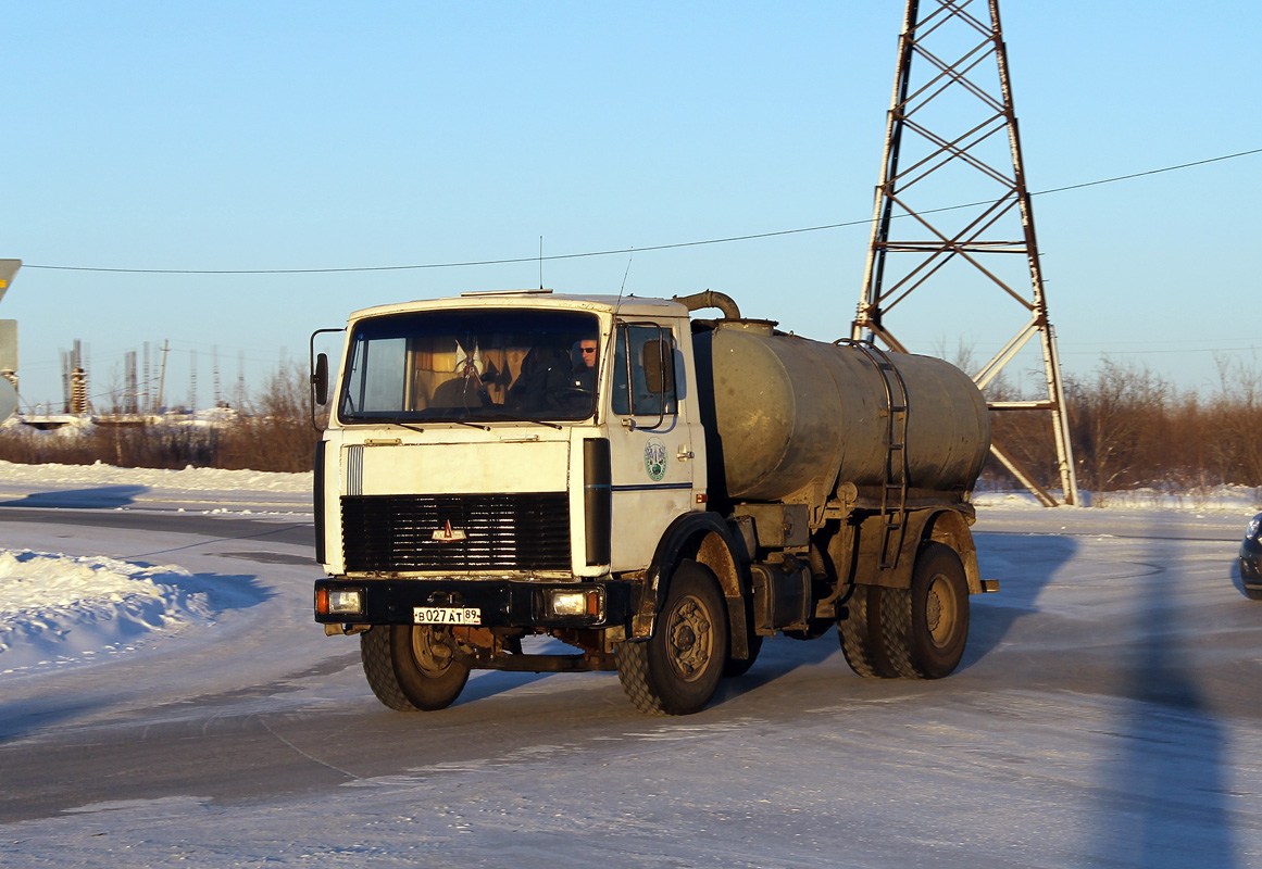 Ямало-Ненецкий автоном.округ, № В 027 АТ 89 — МАЗ-5337 (общая модель)