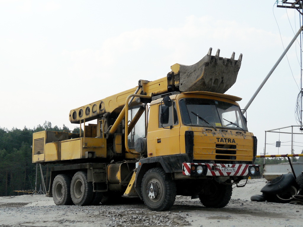 Ханты-Мансийский автоном.округ, № К 876 УК 86 — Tatra 815-21EP11