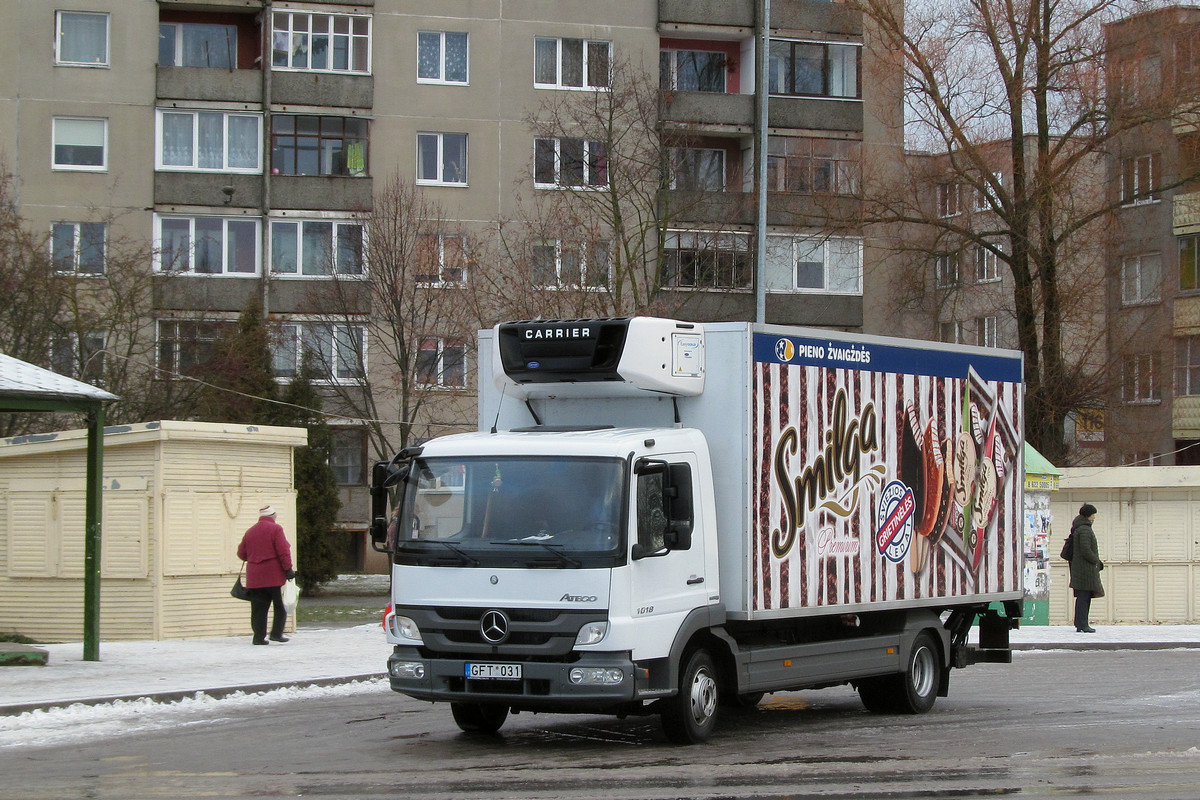 Литва, № GFT 031 — Mercedes-Benz Atego 1018