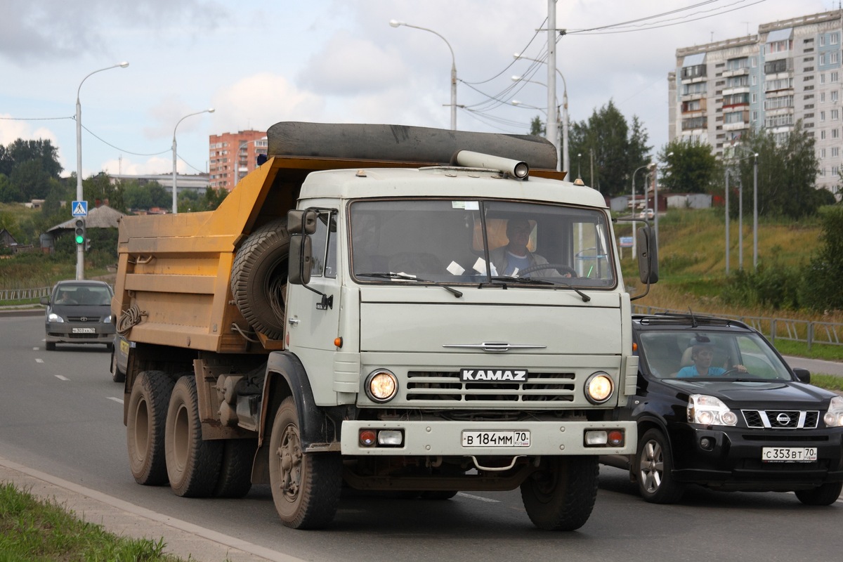 Томская область, № В 184 ММ 70 — КамАЗ-55111-01 [55111A]