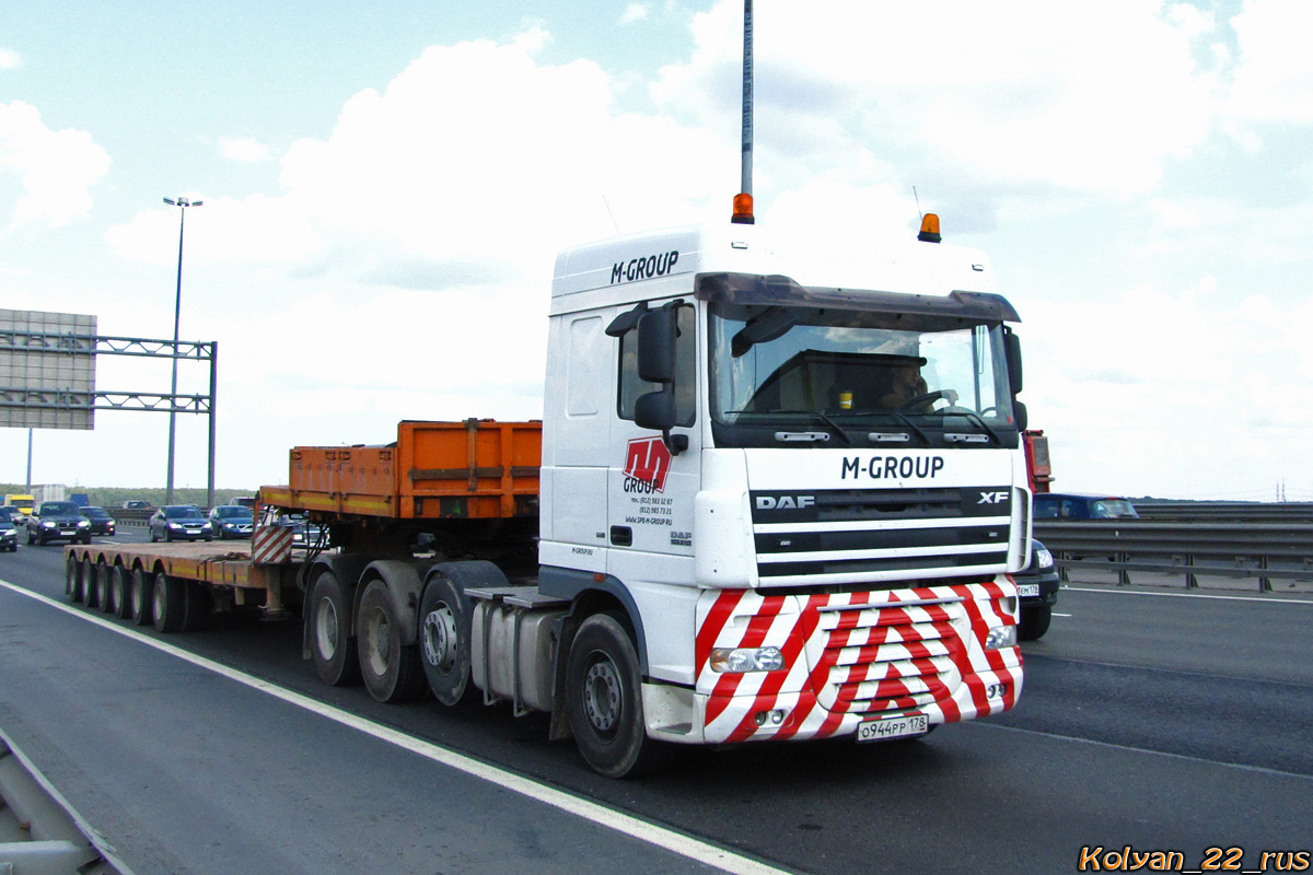 Санкт-Петербург, № О 944 РР 178 — DAF XF105 FTM