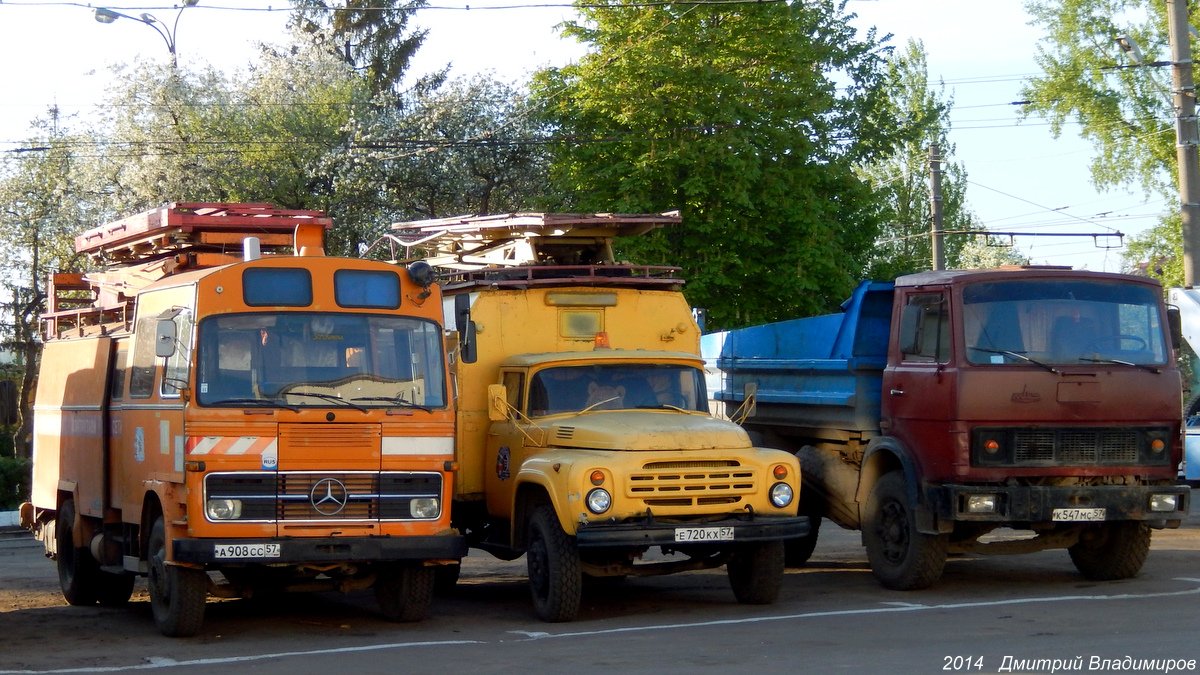 Орловская область, № А 908 СС 57 — Mercedes-Benz LP (общ. мод.); Орловская область, № Е 720 КХ 57 — ЗИЛ-431412; Орловская область, № К 547 МС 57 — МАЗ-5551 [555100]; Орловская область — Разные фотографии (Автомобили)