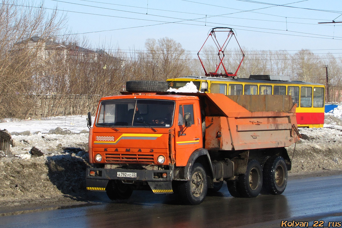 Алтайский край, № А 792 УС 22 — КамАЗ-5511