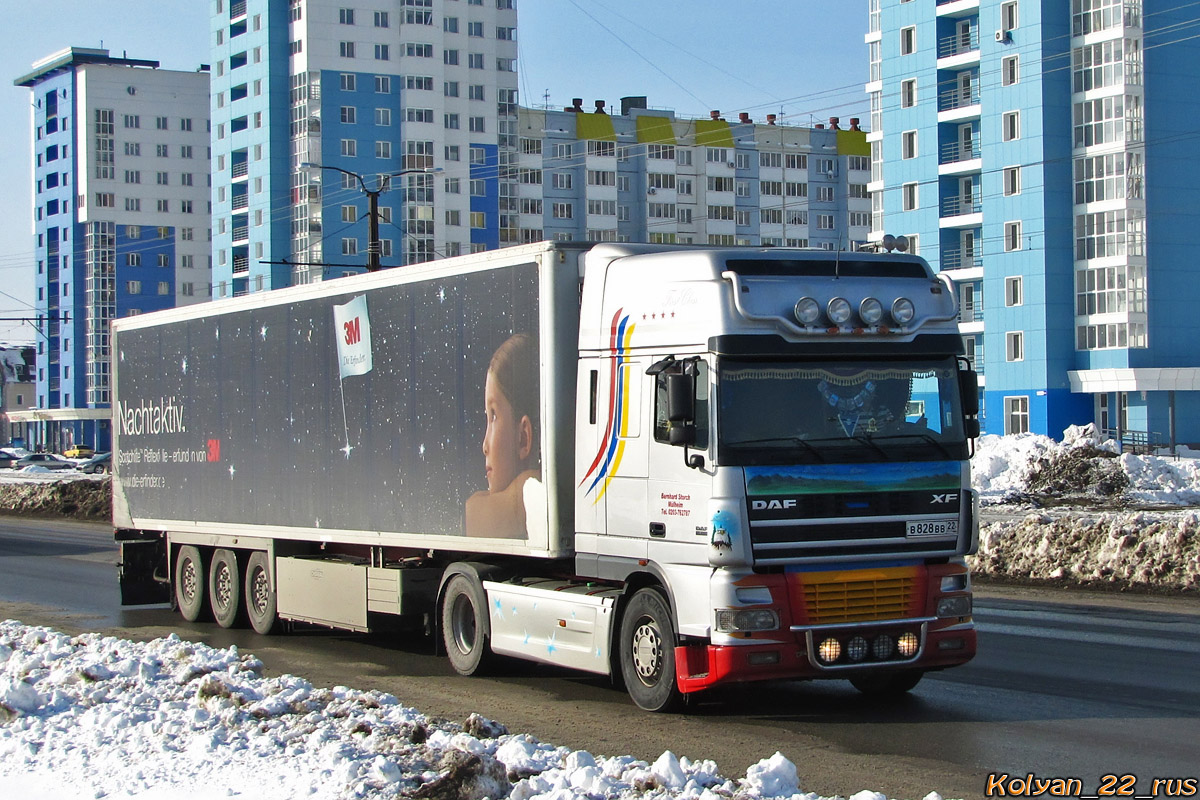 Алтайский край, № В 828 ВВ 22 — DAF XF95 FT