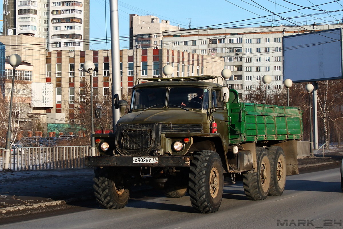 Красноярский край, № Х 902 КС 24 — Урал-4320 (общая модель)