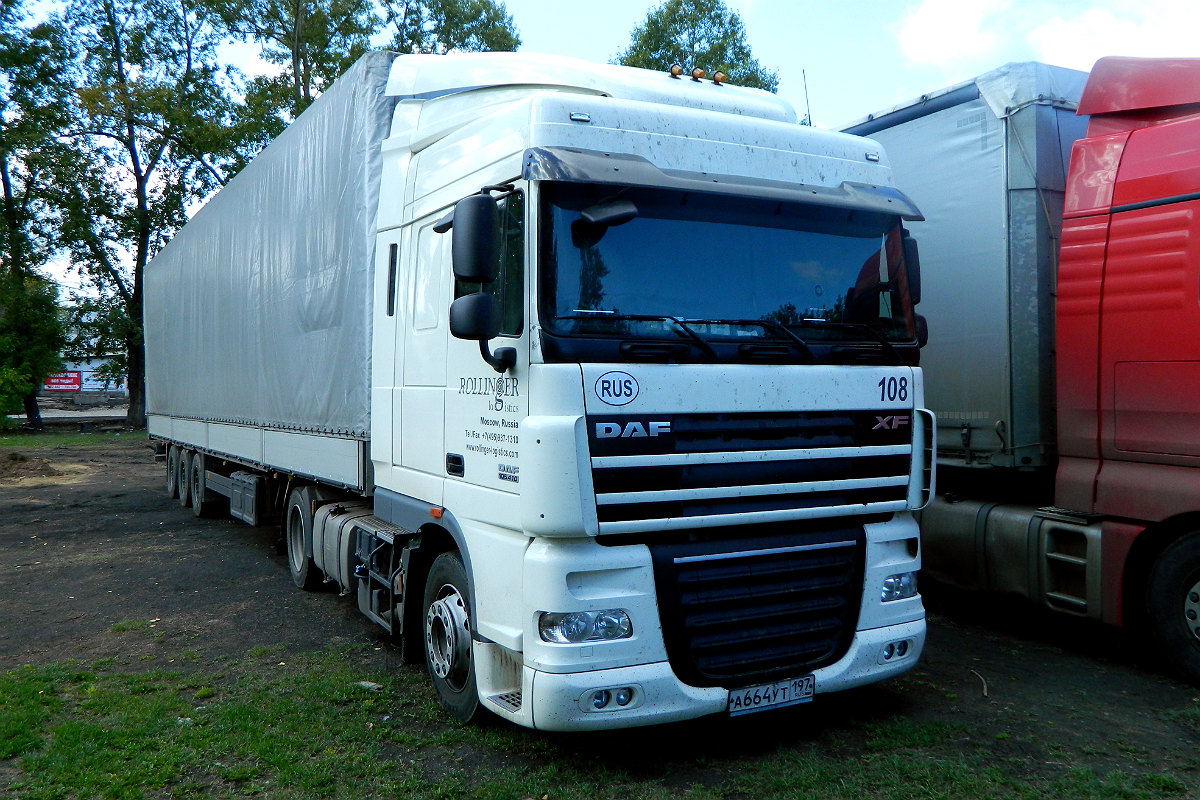 Москва, № 108 — DAF XF105 FT