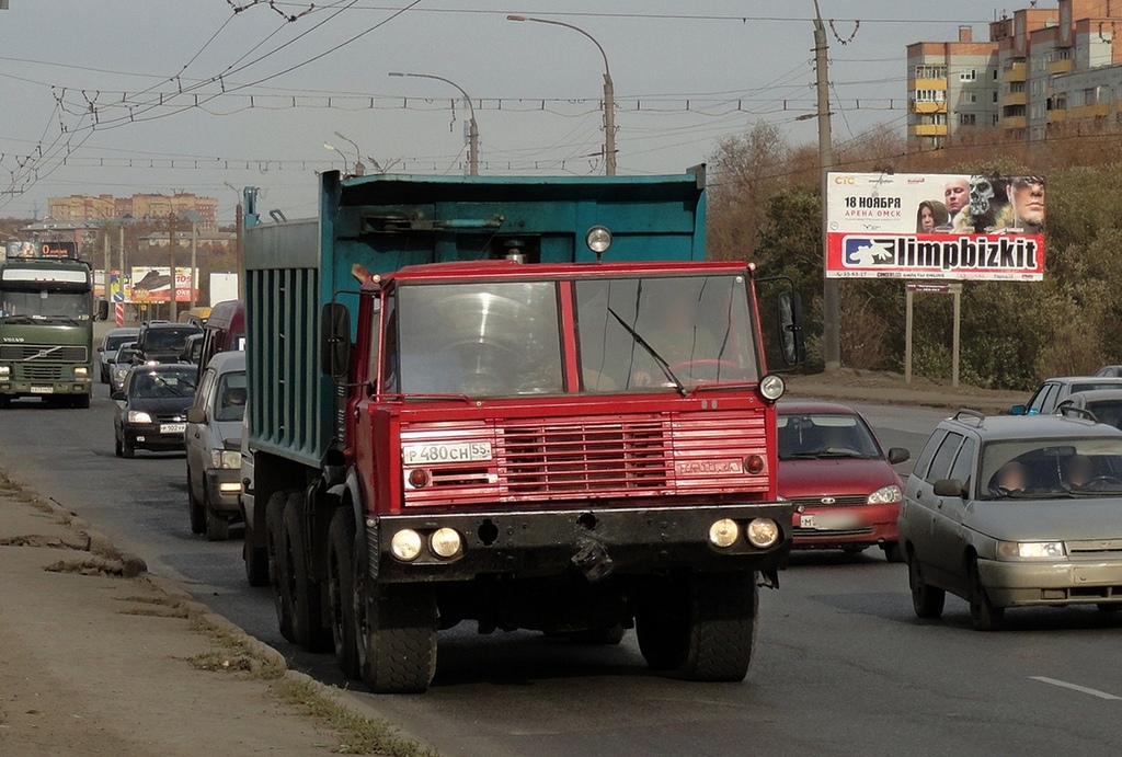 Омская область, № Р 480 СН 55 — Tatra 813