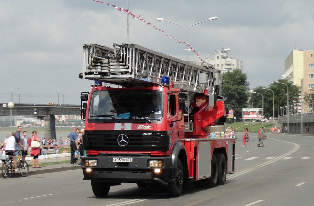 Омская область, № А 059 ВХ 55 — Mercedes-Benz SK 2631