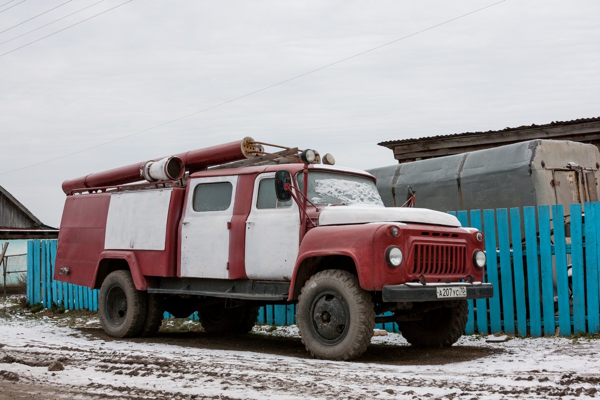 Томская область, № А 207 УС 70 — ГАЗ-53А