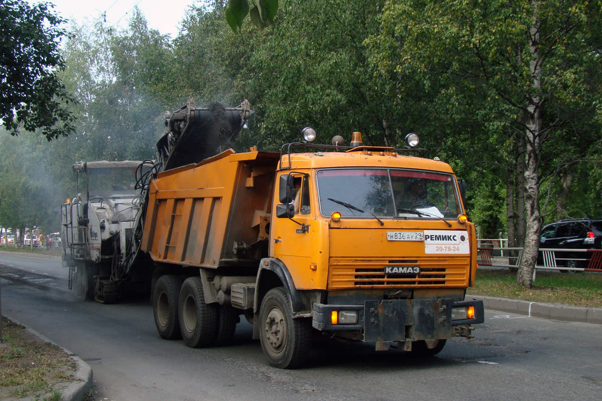 Архангельская область, № Н 836 АУ 29 — КамАЗ-65115 [651150]