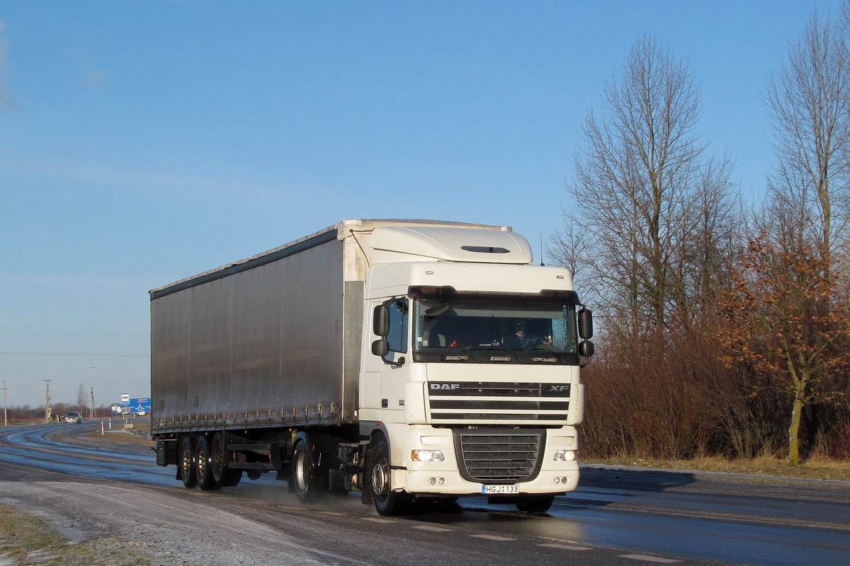 Литва, № HGJ 133 — DAF XF105 FT