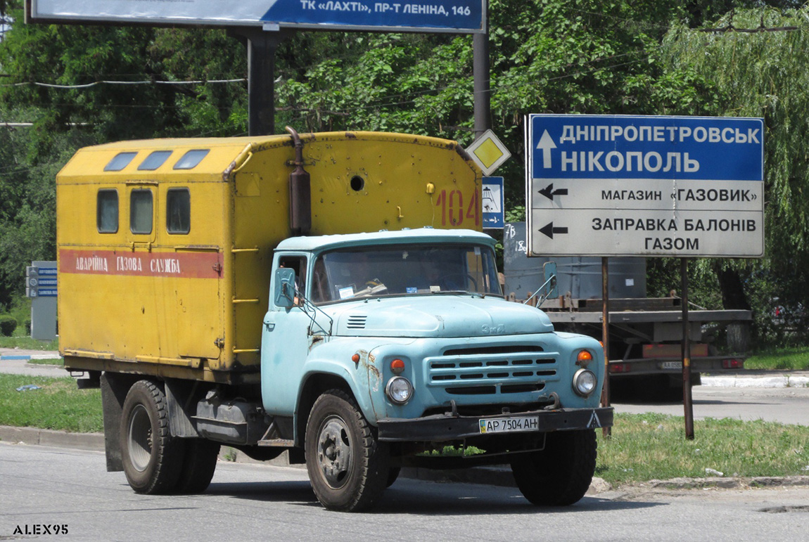 Запорожская область, № АР 7504 АН — ЗИЛ-431412