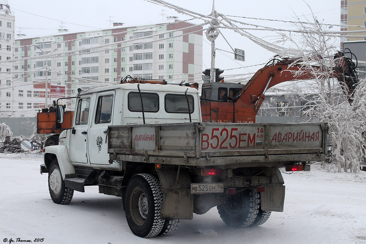 Саха (Якутия), № В 525 ЕМ 14 — ГАЗ-3309