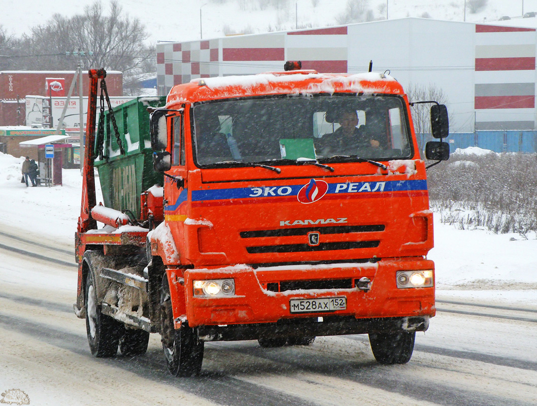 Нижегородская область, № М 528 АХ 152 — КамАЗ-43253 (общая модель)