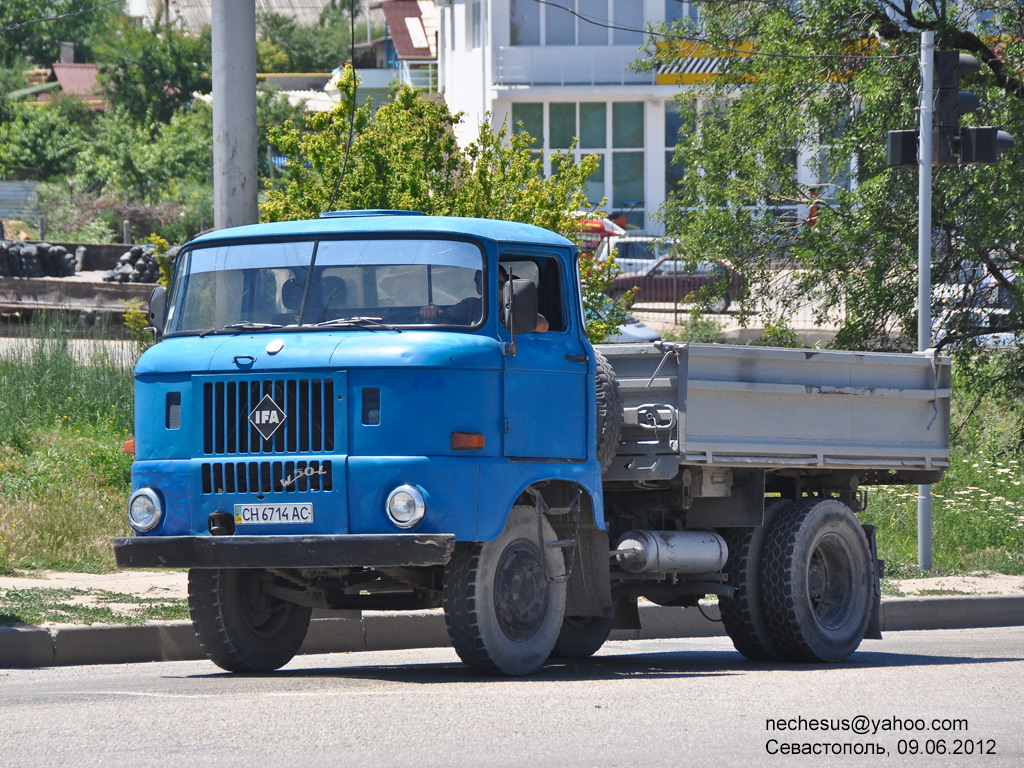 Севастополь, № СН 6714 АС — IFA W50L/K