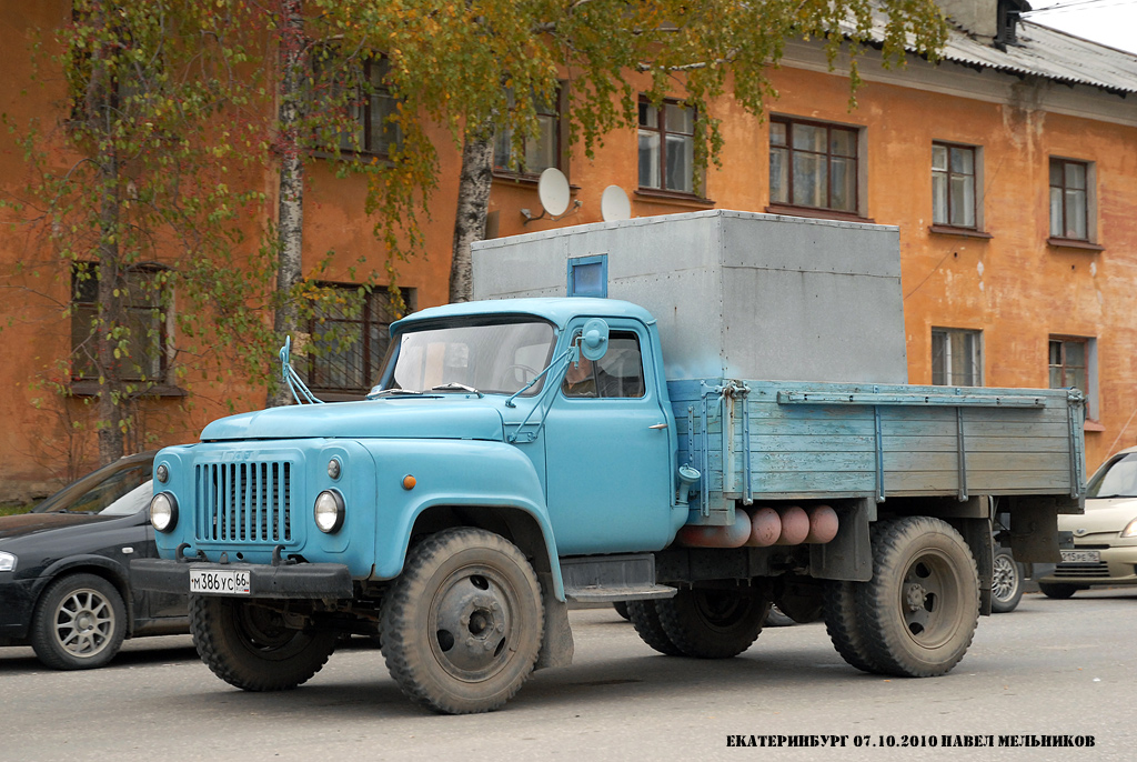 Свердловская область, № М 386 УС 66 — ГАЗ-52-27