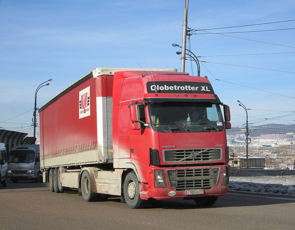 Бурятия, № С 100 ЕМ 03 — Volvo ('2002) FH-Series