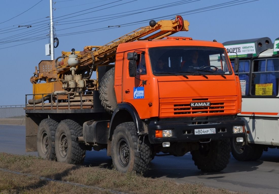 Башкортостан, № Н 804 НР 102 — КамАЗ-43114-15 [43114R]