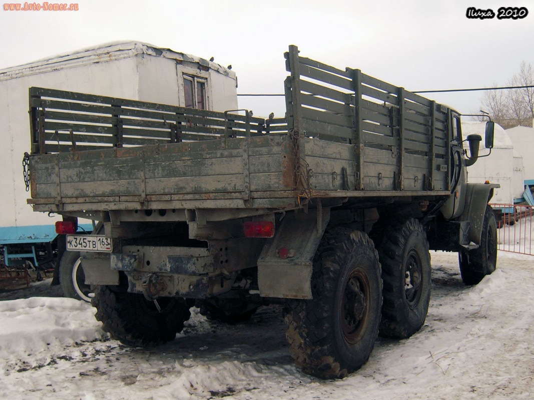 Самарская область, № К 345 ТВ 163 — Урал-4320-01