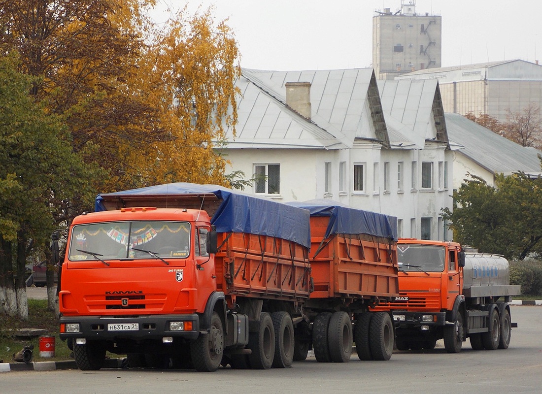 Белгородская область, № Н 631 СА 31 — КамАЗ-53215 (общая модель)