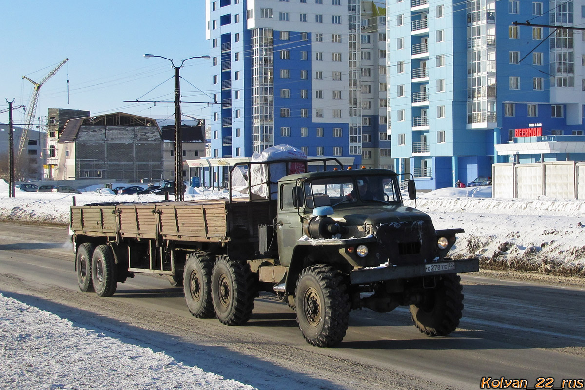 Алтайский край, № С 278 ТЕ 22 — Урал-375Д