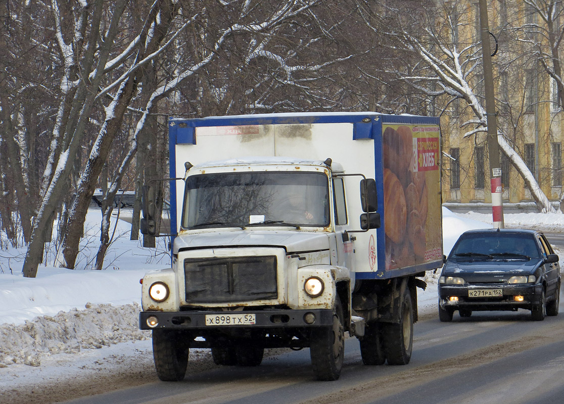 Нижегородская область, № Х 898 ТХ 52 — ГАЗ-3309