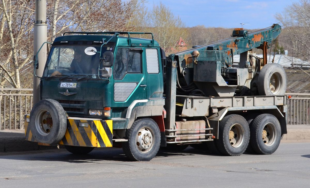 Иркутская область, № АС 781 М 38 — Mitsubishi Fuso The Great