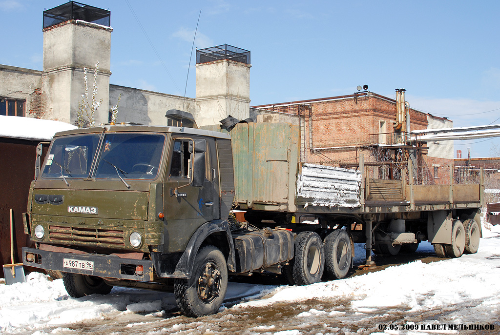 Свердловская область, № А 987 ТВ 96 — КамАЗ-5320