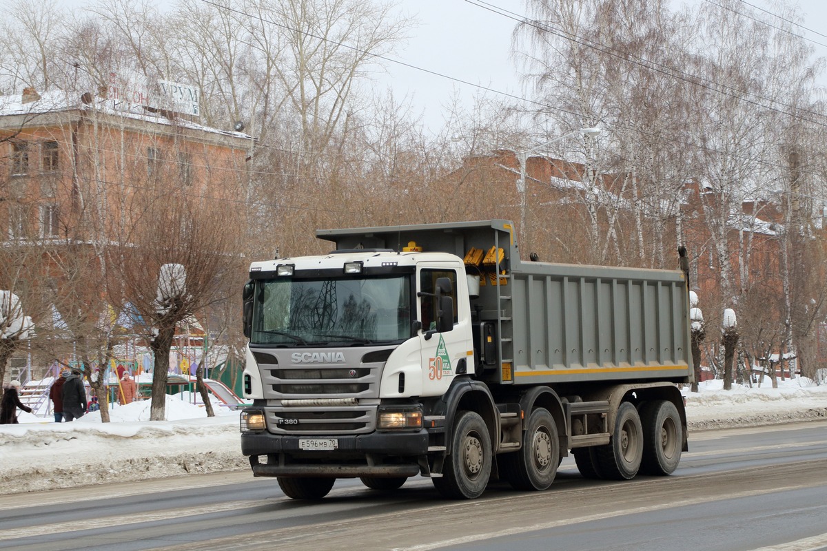 Томская область, № Е 596 МВ 70 — Scania ('2011) P380