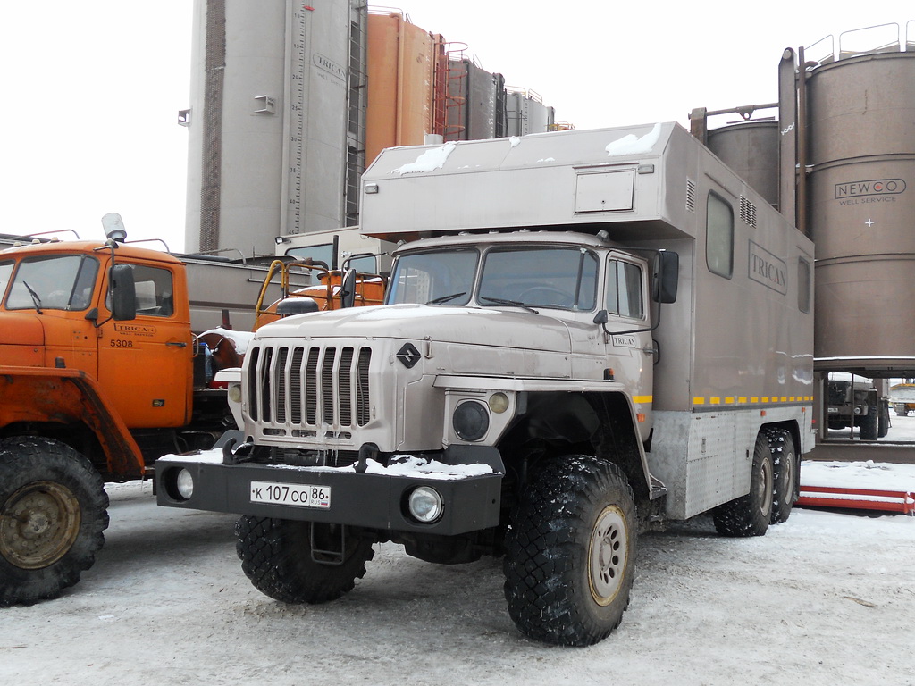 Ханты-Мансийский автоном.округ, № К 107 ОО 86 — Урал-4320-40