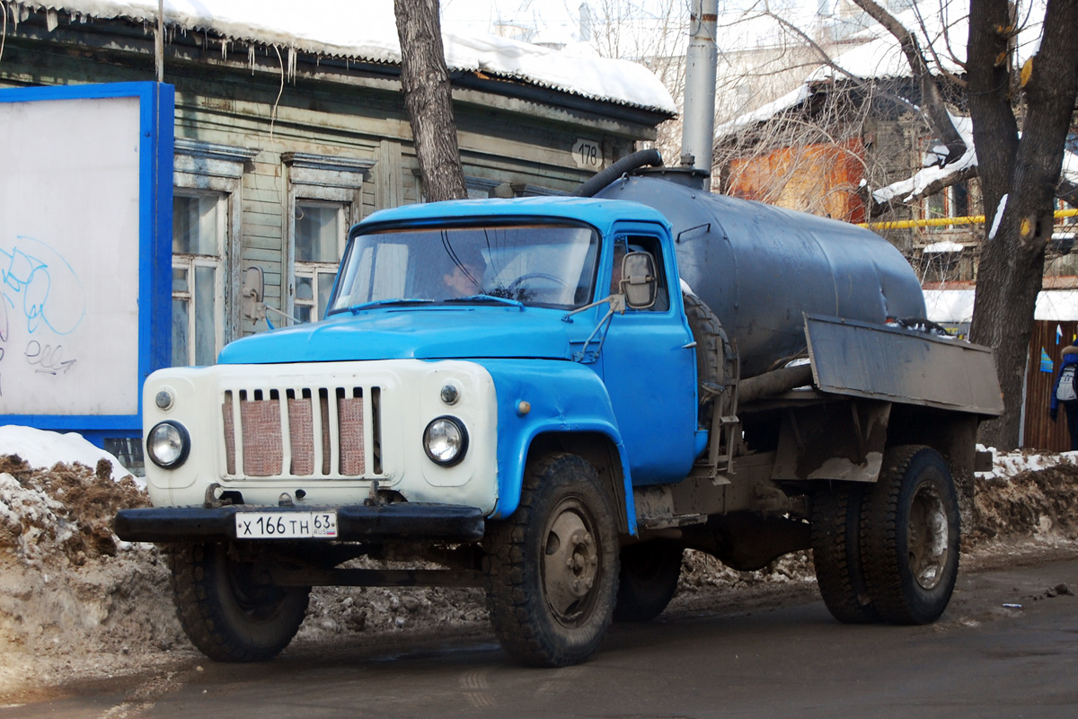 Самарская область, № Х 166 ТН 63 — ГАЗ-53-12