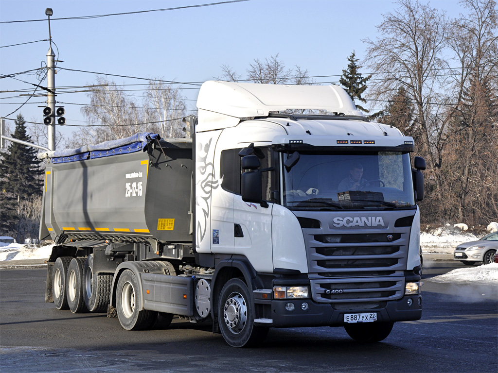 Алтайский край, № Е 887 УХ 22 — Scania ('2013) G400