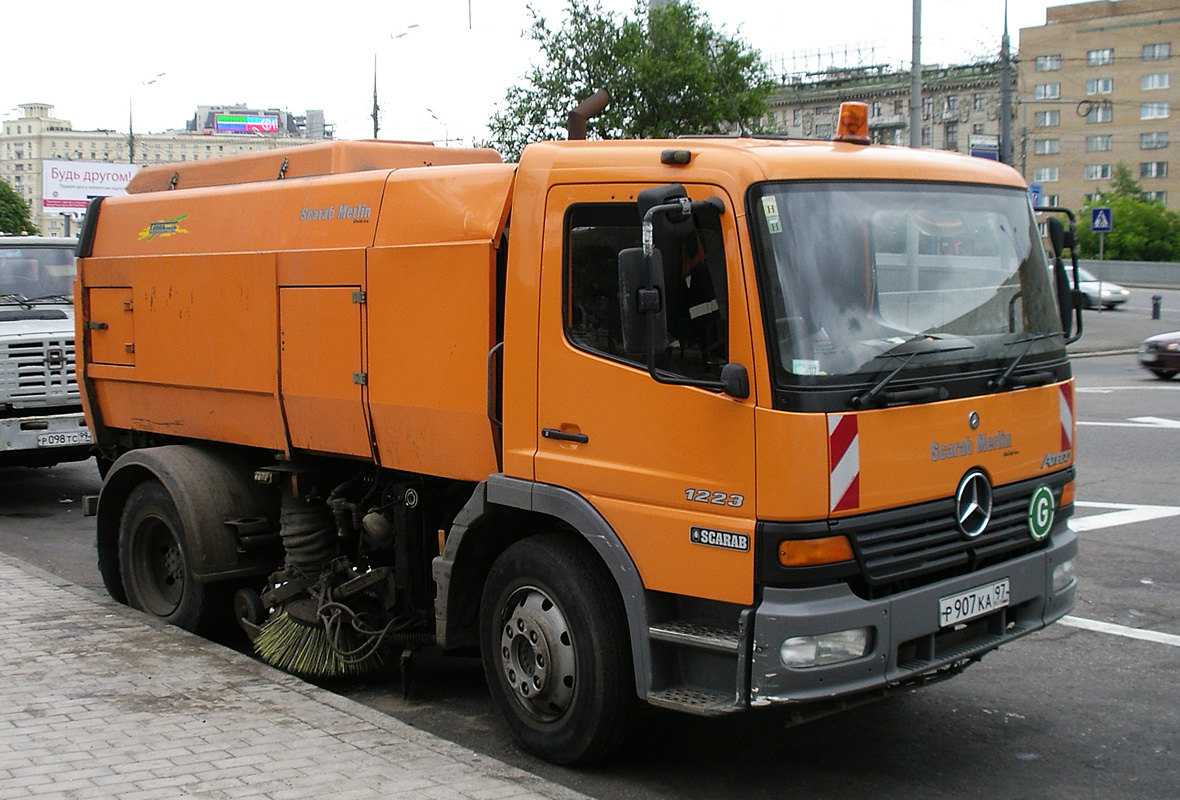 Москва, № Р 907 КА 97 — Mercedes-Benz Atego 1223