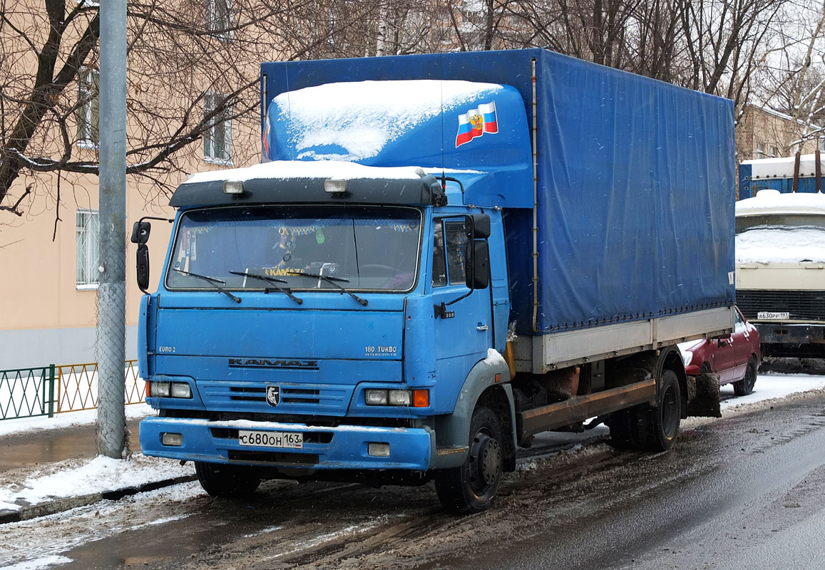 Самарская область, № С 680 ОН 163 — КамАЗ-4308 [430800]