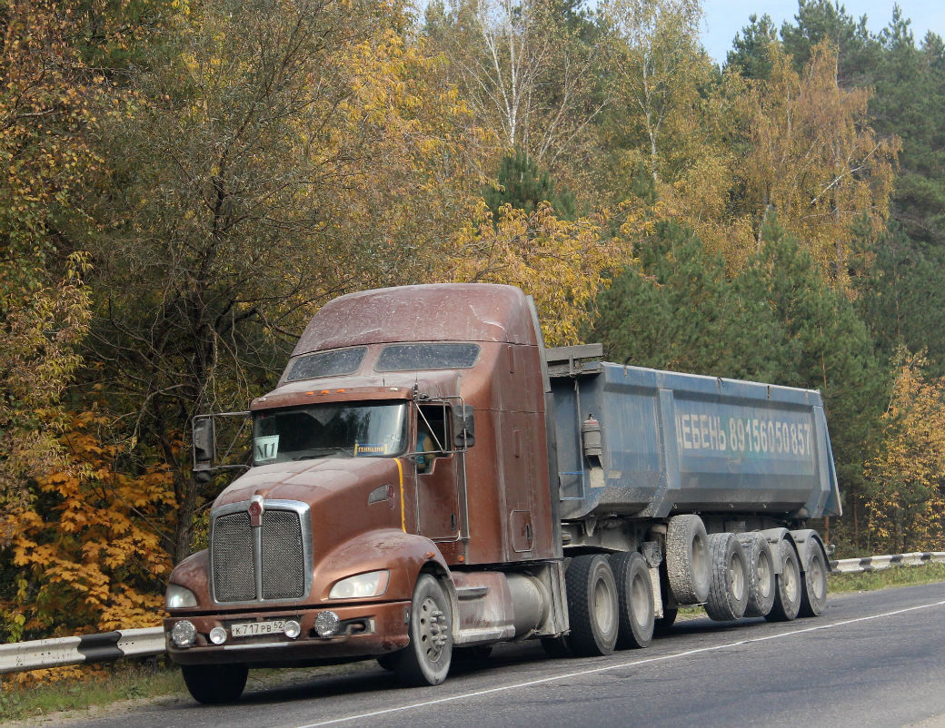 Рязанская область, № К 717 РВ 62 — Kenworth T660