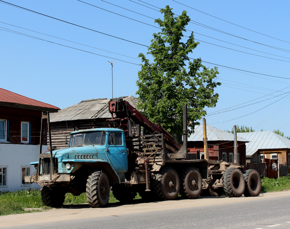 Рязанская область, № К 912 ОТ 62 — Урал-43443 (СТ-Авто)