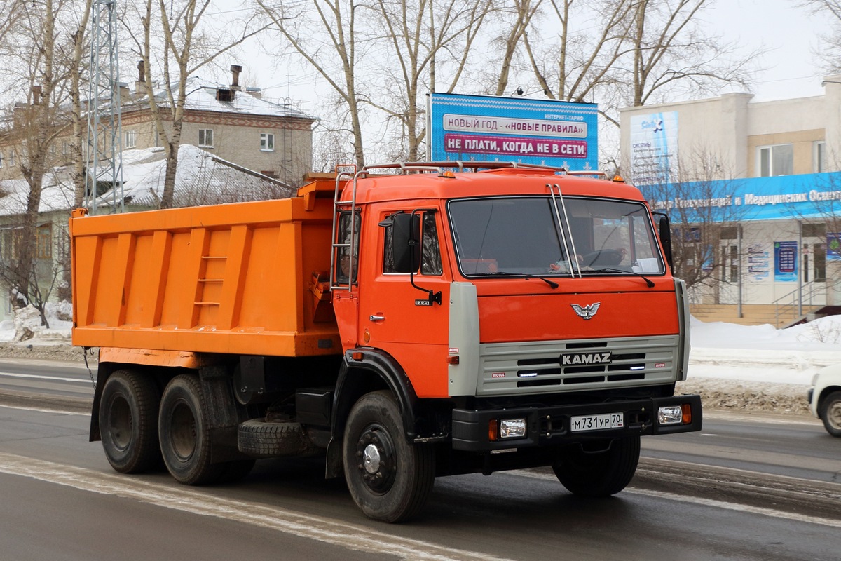 Томская область, № М 731 УР 70 — КамАЗ-53229-02 [53229C]