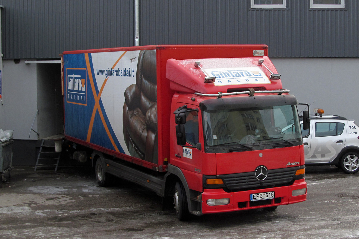 Литва, № EFB 516 — Mercedes-Benz Atego 923