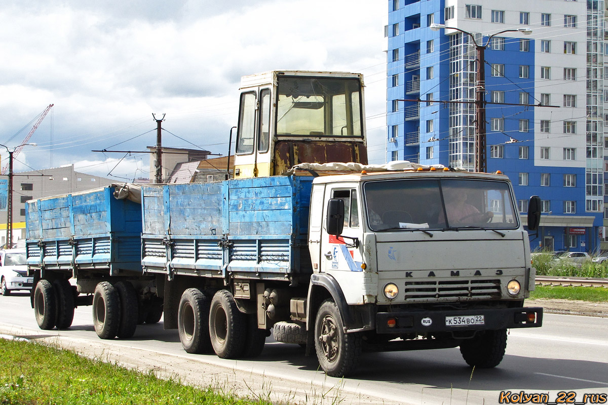 Алтайский край, № К 534 ВО 22 — КамАЗ-53212