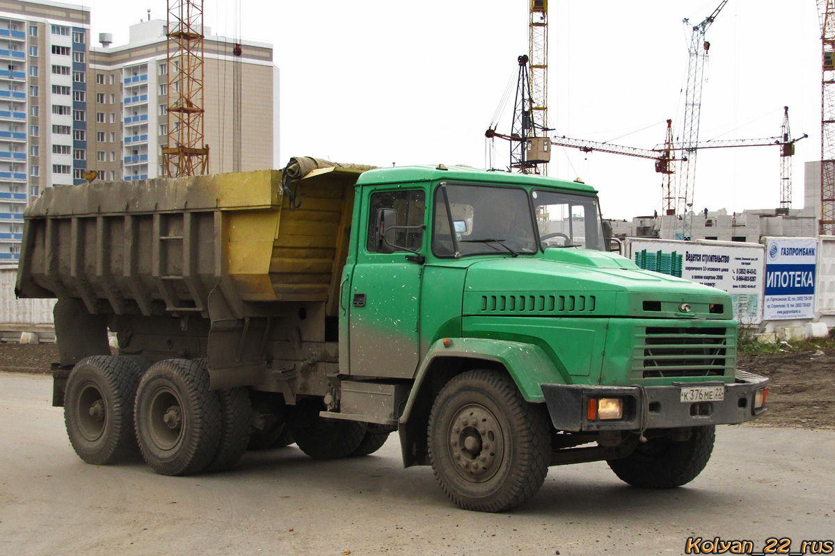 Алтайский край, № К 376 МЕ 22 — КрАЗ-6510