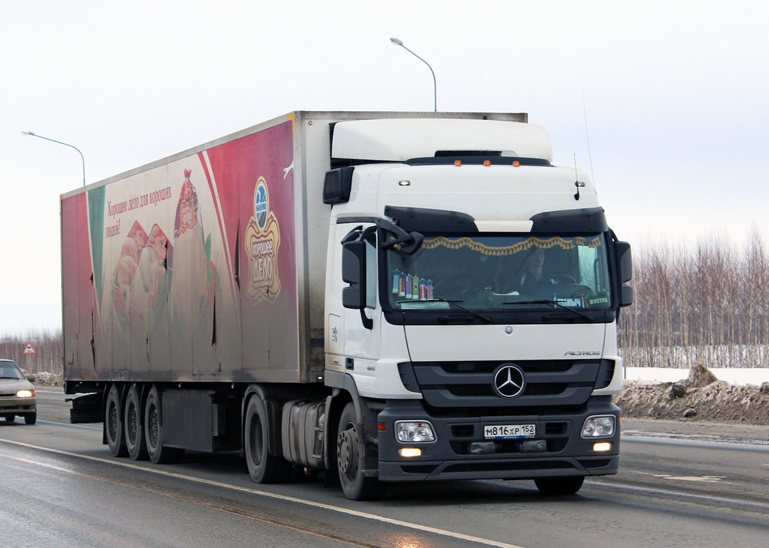 Нижегородская область, № М 816 ХР 152 — Mercedes-Benz Actros '09 1841 [Z9M]