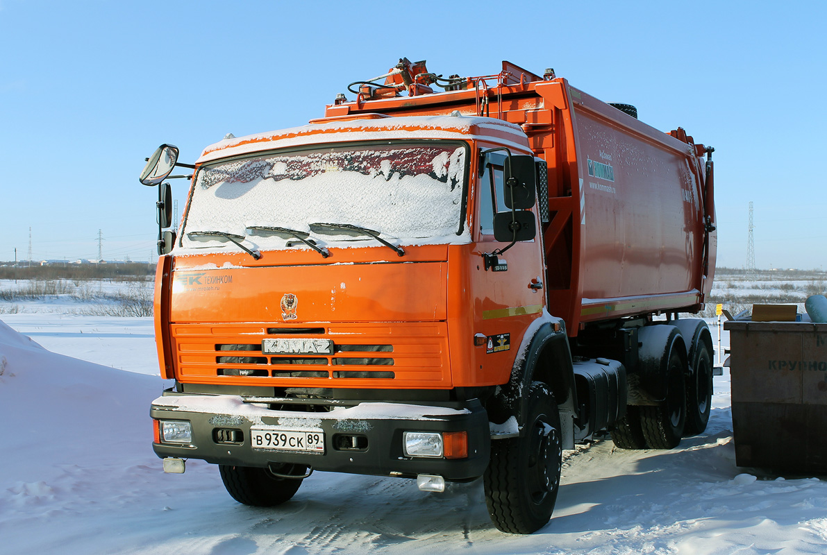 Ямало-Ненецкий автоном.округ, № В 939 СК 89 — КамАЗ-65115 (общая модель)