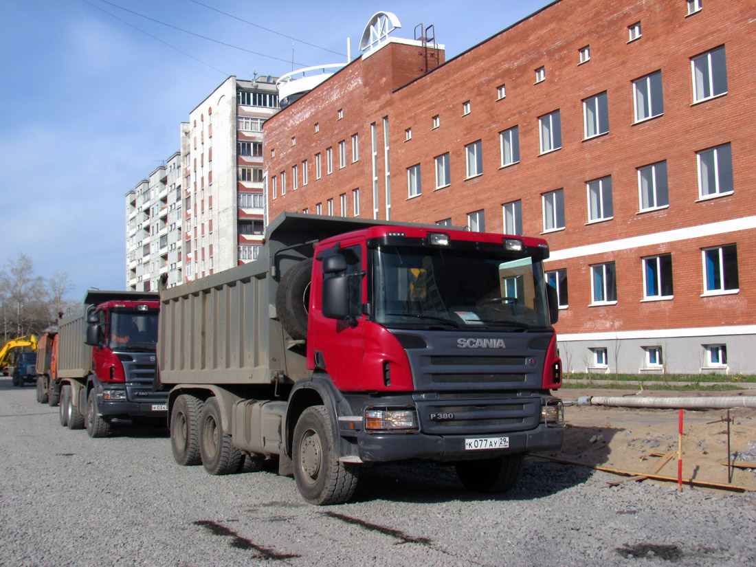 Архангельская область, № К 077 АУ 29 — Scania ('2004) P380